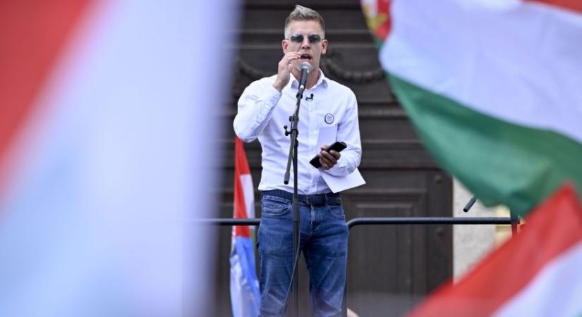 Magyar Péter Debrecenben: lezárás, buszok terelőútvonalon