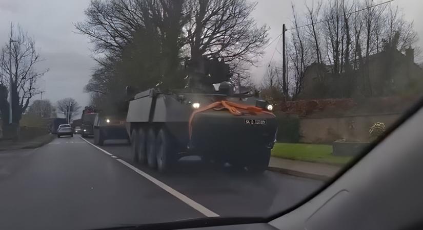 A hadsereget vezényelték ki a magas energiaárak miatt tüntető gazdák ellen Írországban