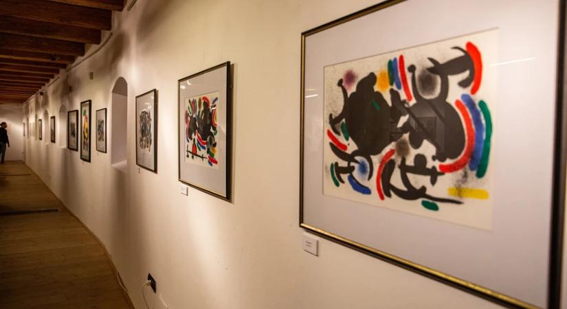 Világhírű katalán művész alkotásai Nagykanizsán