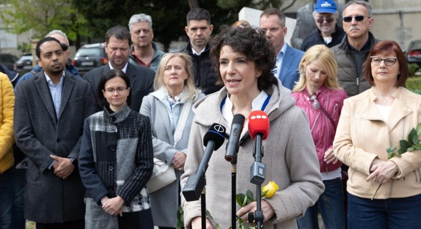 Dobrev Klára: egyetlen pillanatra sem hajolt meg a gerincük