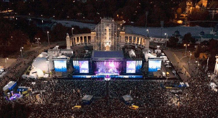 Rendszerváltó Nagykoncert a Hősök terén – sztárfellépőkkel készülnek a szervezők