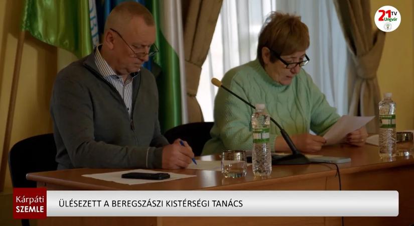Ülésezett a Beregszászi Kistérségi Tanács (videó)
