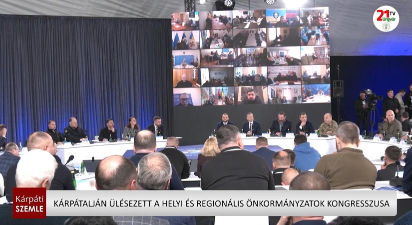 Kárpátalján ülésezett a Helyi és Regionális Önkormányzatok Kongresszusa (videó)
