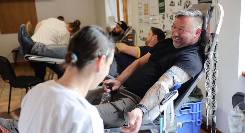 Szokatlan, mégis működik: ezért imádták az egri kutyás véradást