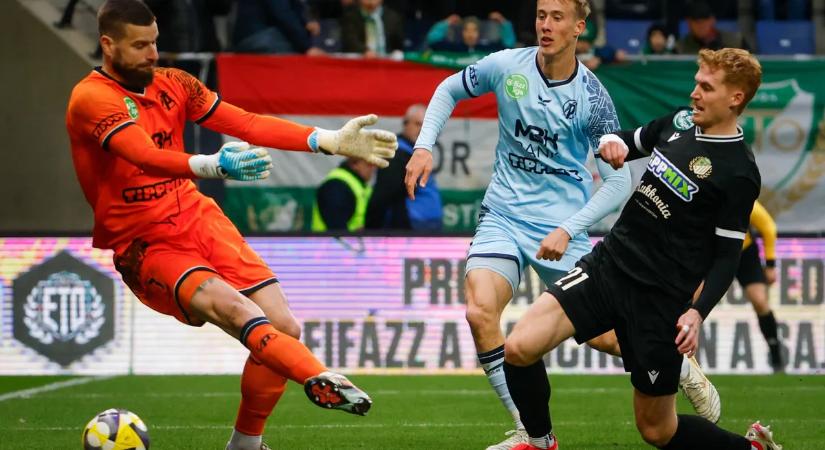 ETO-fieszta Felcsúton! A győriek négy gólt szerezve őrizték meg vezető pozíciójukat a tabellán