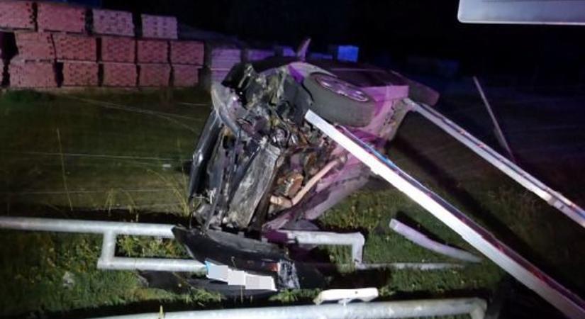 Ittasan okozott balesetet Inotán – saját felesége is megsérült