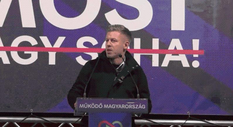 Magyar Péter országjárása Miskolcra érkezett