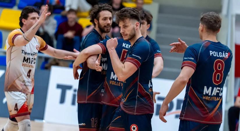 A MAFC legyőzte a MEAFC-ot a férfi röpi Extraligában