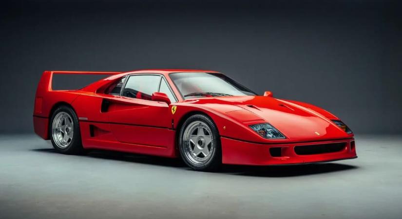 Másfél milliárd forintért kelhet el a talán legszebb állapotú Ferrari F40