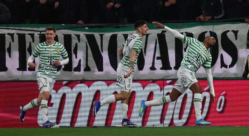 NB I: Hiába a zidegzuhany a Groupamában, hátrányból fordítva nyert a Fradi - videó