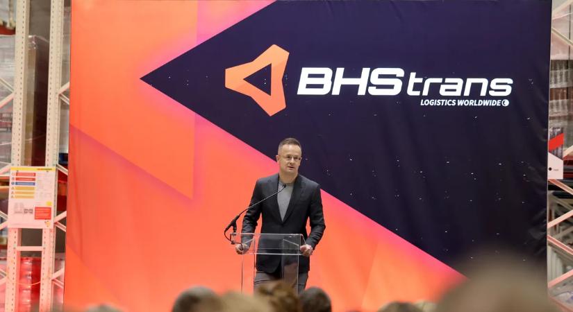 Szijjártó Péter: A BHS Trans Kft. új logisztikai központot épített Szikszón