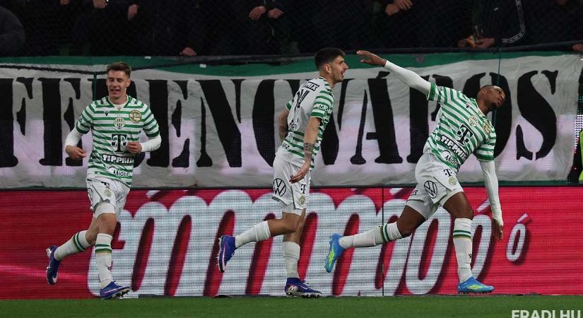 Elképesztő potyagól is kellett a Ferencváros DVTK elleni fordításához