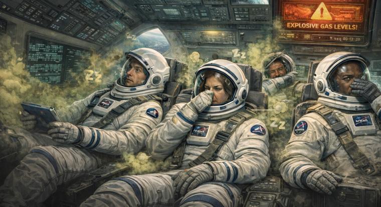 Az Orionban a szellentés sem teljesen ártalmatlan