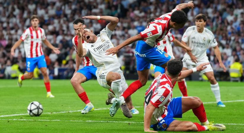 Hiába terült el vérző fejjel Mbappé, elmaradt a tizenegyes és a Real Madrid-győzelem is
