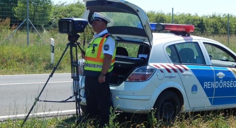 Országos sebességellenőrzést indít a rendőrség