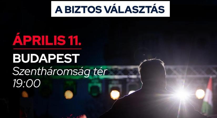 Orbán Viktor: Ma kampányzáró!