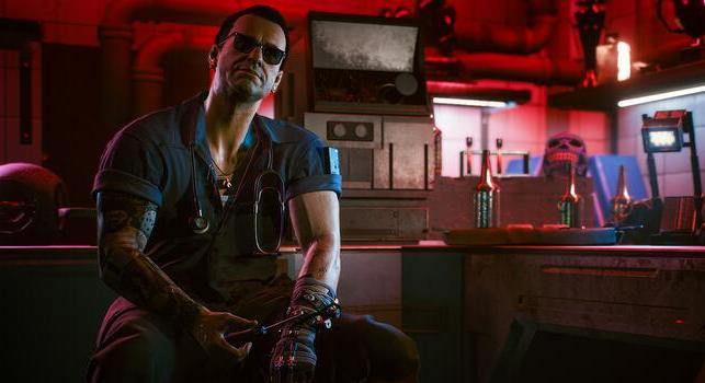 Viktor Vektor a legjobb arc, úgyhogy most te is ripperdoc lehetsz ebben a játékban