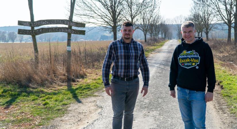 Folyamatosan újulnak meg az utak Csepregen