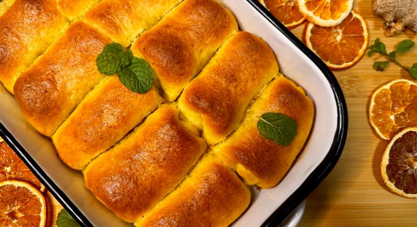 Narancsos bukta gyömbéres házi lekvárral – egyszerre nosztalgikus és frissítő