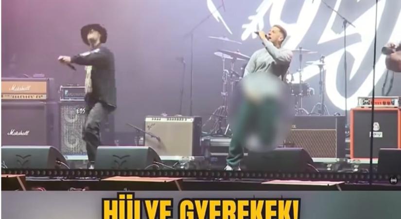 “Gulyás Gerinek üzenem, hogy a herémet rárakom a fejére” – üvöltötte a rapper Puzsérék koncertjén, reagált a miniszter