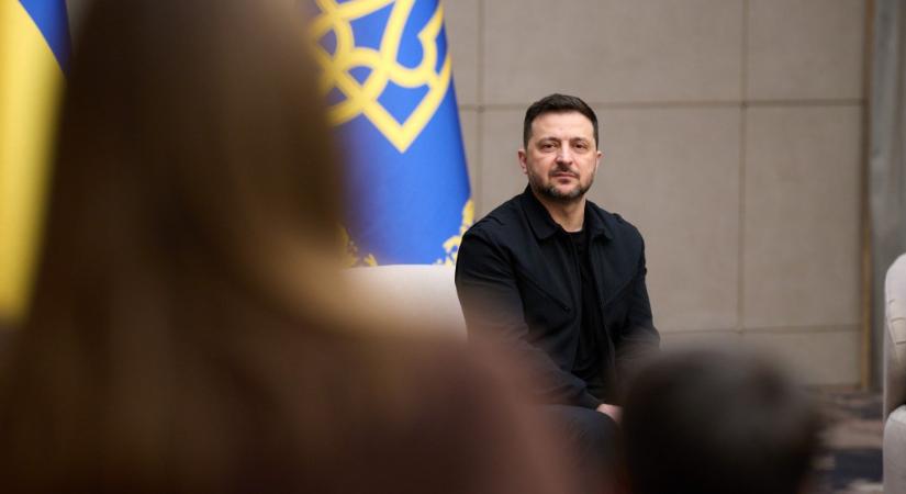 A kárpátaljai magyarok képviselőivel találkozott Ungváron Volodimir Zelenszkij