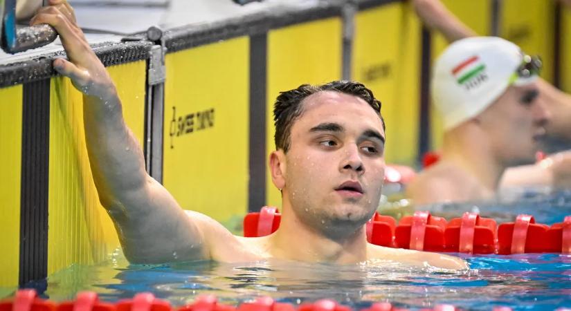 Úszás: Milák Kristóf hat számban indul az ob-n