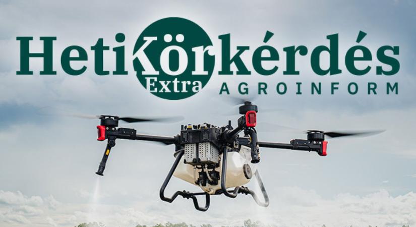 Drónos kijuttatásra engedélyezett növényvédő szerek. Mire figyeljünk a technológia alkalmazásakor? – Heti Körkérdés Extra