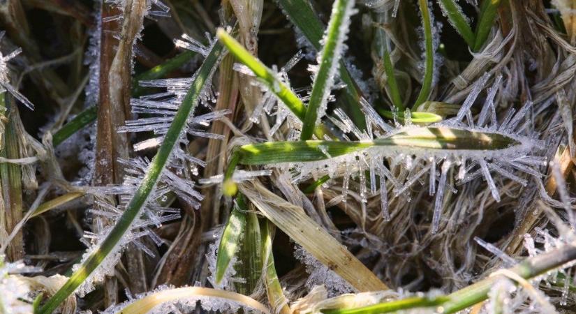 Mínusz 7,4 fok! – megdőlt a hajnali hidegrekord