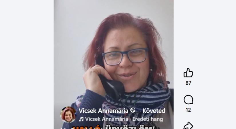 Vicsek Annamária telefonon mozgósított a Fidesznek