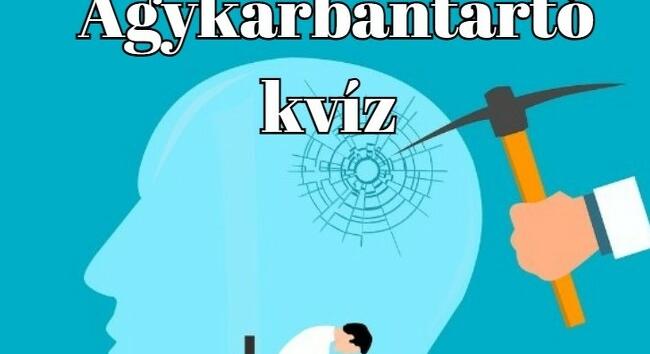 Neked ez a kvíz meg sem kottyan majd. Agykarbantartó!