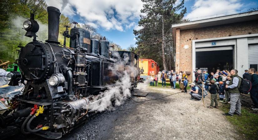 Április 11-én kisvasúti nappal ünnepli születésnapját a budapesti Gyermekvasút
