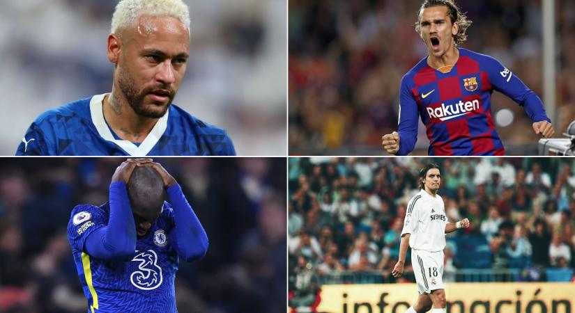 Neymar, Griezmann, Lukaku és a többiek: A futballtörténelem legrosszabb igazolásai
