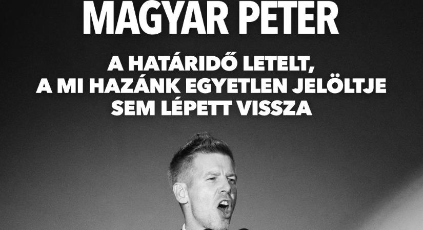 A Mi Hazánk szerint valótlant állított Magyar Péter a visszalépésekről