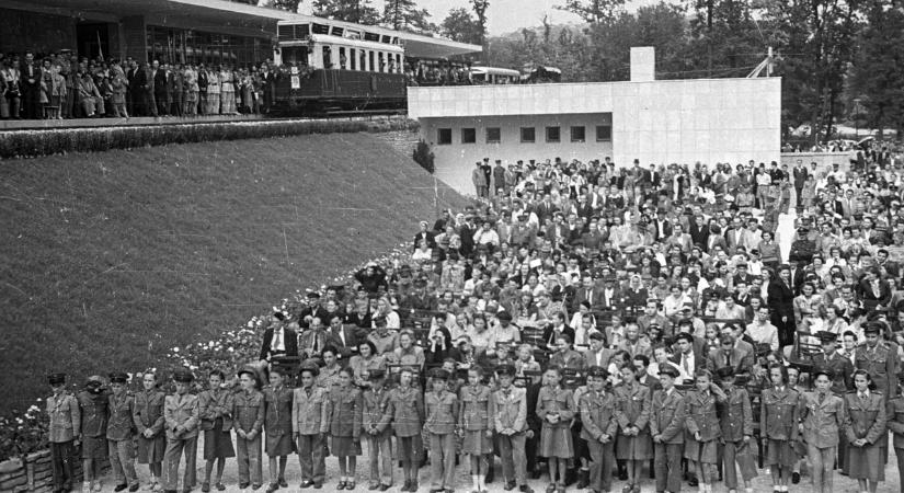 Mozdonyok, egyenruhák, nosztalgia – születésnapját ünnepli a Gyermekvasút, ilyen volt régen - galéria