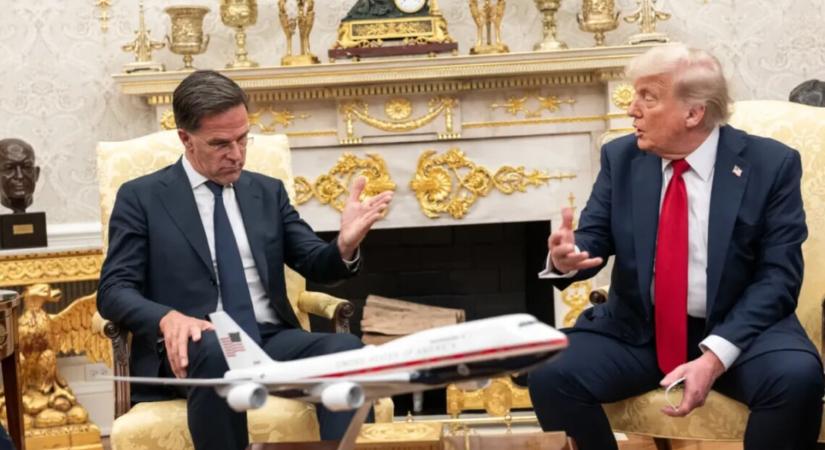 „Nem beszélgetés, hanem sértegetések áradata”: a Politico megismerte Trump és Rutte találkozójának részleteit