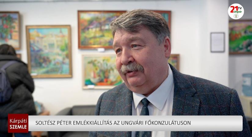 Soltész Péter emlékkiállítás az ungvári főkonzulátuson (videó)