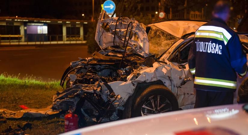 Őrizetben az Árpád hídi felüljárónál halálos balesetet okozó sofőr