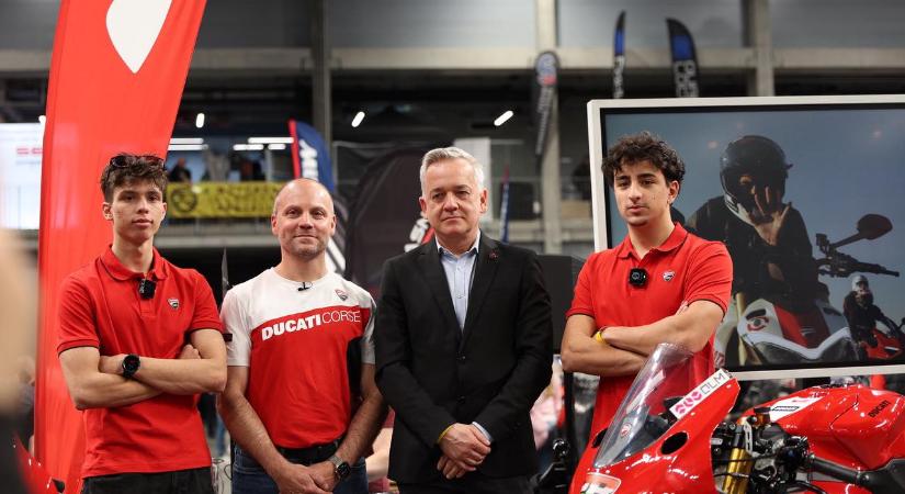 Talmácsi Gábor új szerepben: Ducati nagykövet lett