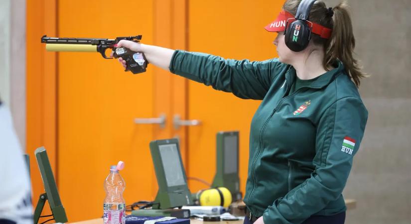 Major Veronika negyedik a légpisztolyosok versenyében a sportlövő-vk-n