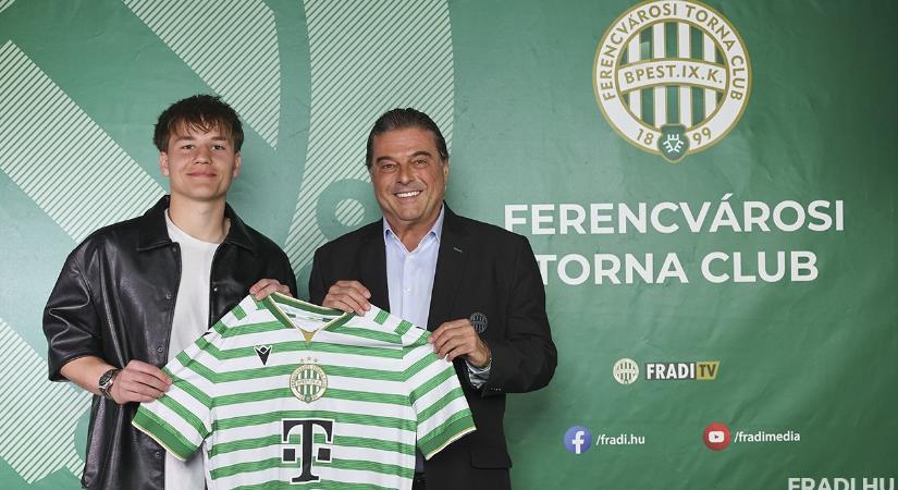 Utánpótlás-válogatott kapusával kötött profi szerződést a Ferencváros