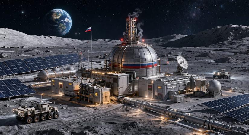 Oroszország 2028-ban letapogatja a Holdat, aztán építenének oda egy atomerőművet