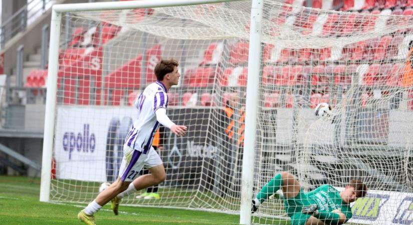 Az NB I legpechesebb játékosa először talált be az Újpestben