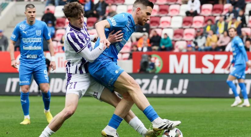 Az Újpest három góllal verte a Kazincbarcikát, bebiztosította az élvonalbeli tagságát