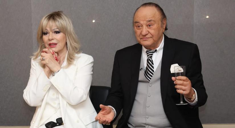 Megható pillanat: Korda György a legfiatalabb rajongójának, Kárász Róbert kislányának szerenádozott