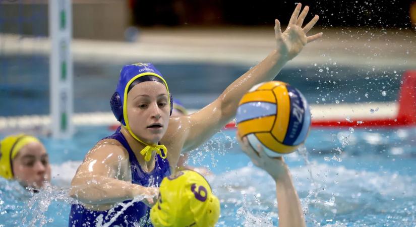 Női vízilabda Eurokupga: értékes döntetlent játszott a BVSC Barcelonában