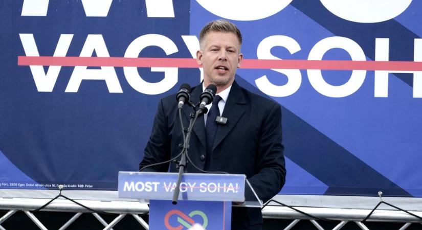 Magyar Péter Debrecenben: Orbán Viktor leváltása csak az első lépés