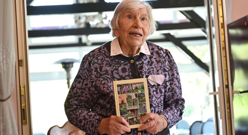 Közel a századik évéhez Gizi néni tizenegyedik könyvét is beharangozta - Fotók, videó