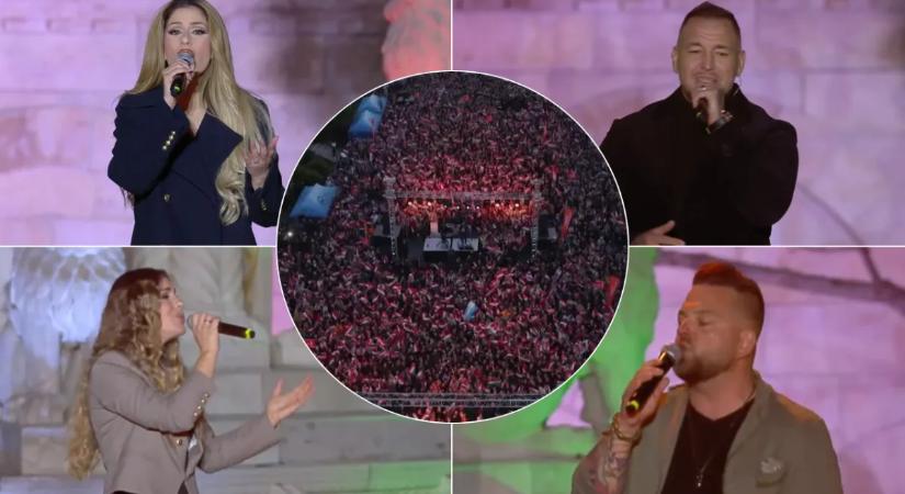 Óriási meglepetés a Fidesz kampányzáróján! Két új énekes csatlakozott Curtis és Radics Gigi mellé!