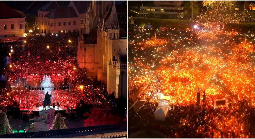 Egyszerre tart kampányzárót Orbán Viktor és Magyar Péter