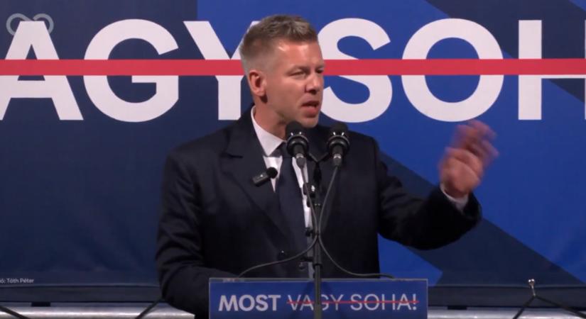 Magyar Péter a Tisza kampányzáróján: holnap rendszert váltunk!
